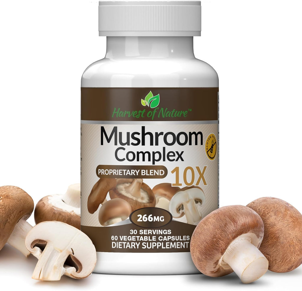 Harvest of Nature Mushroom Complex - 60 Capsules - image 4