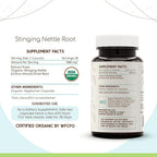 HerbEra Stinging Nettle Root USDA Organic Capsules