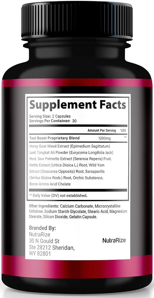 NutraRize ErecPower Male Supplement - 60 Capsules - image 2