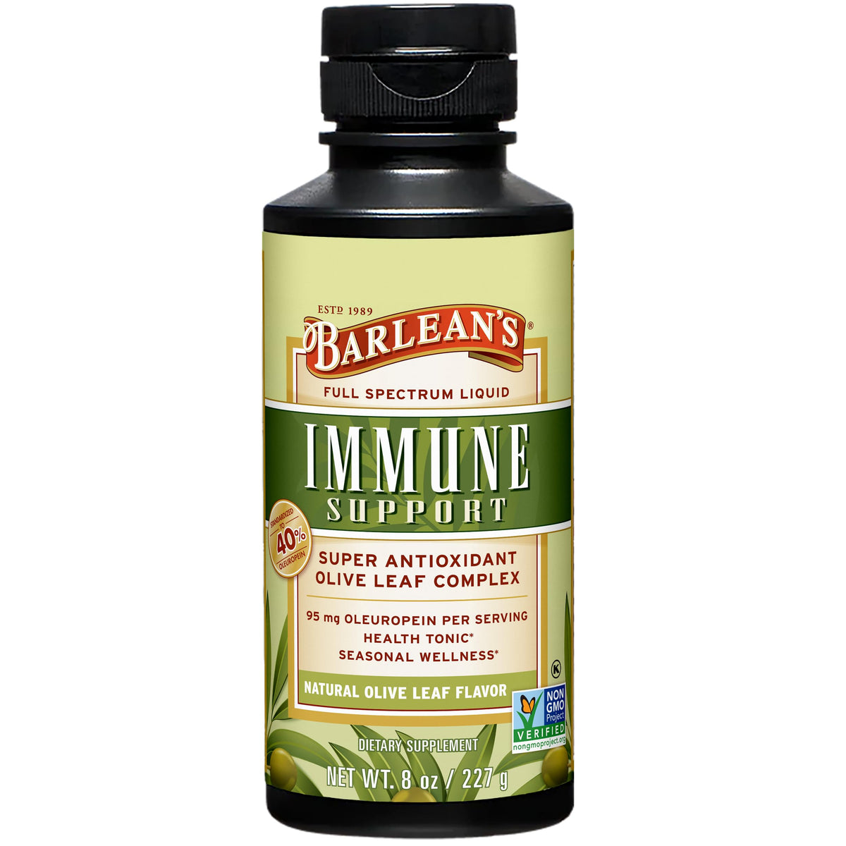 Barlean's Olive Leaf Complex 95mg Oleuropein