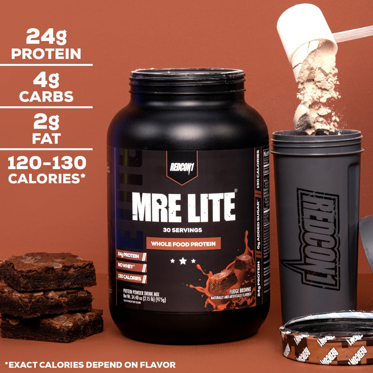 REDCON1 MRE Lite Whole Food Protein Powder