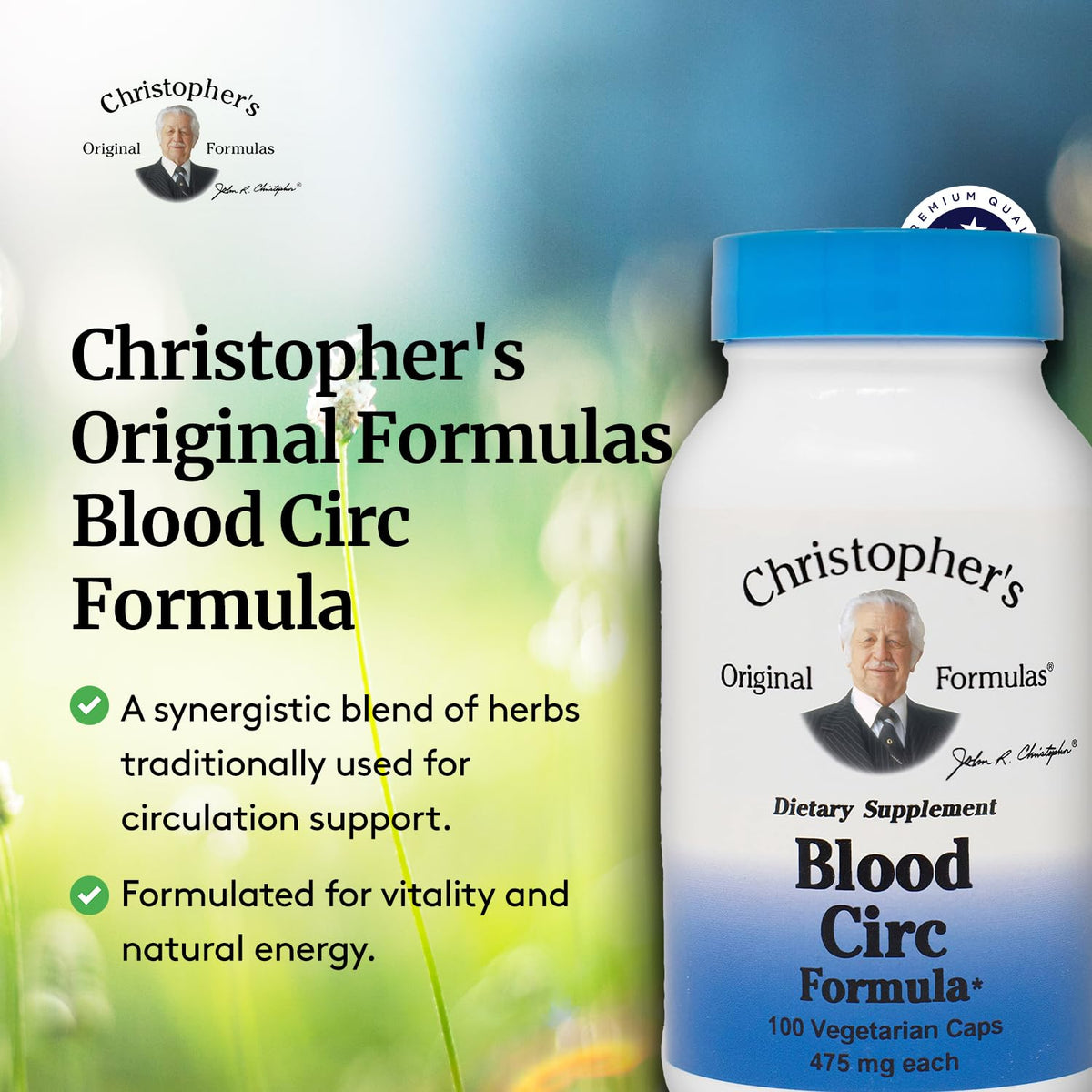 Christopher's Original Formulas Blood Circulation Formula - 100 Capsules - image 4