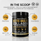 Peacock Max Keto Multi Collagen Peptides Protein Powder - 32.4 oz - image 6