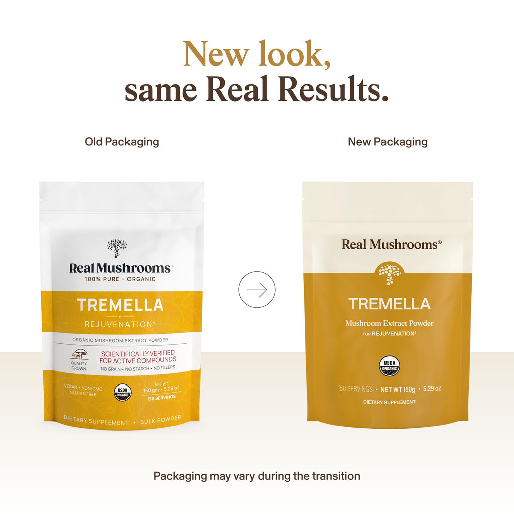 Real Mushrooms Organic Tremella Powder - 150 Servings - image 2