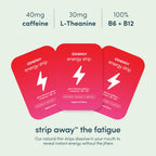 ZENERGY Oral Energy Strips Mint 40mg Caffeine - 30 Strips - image 2