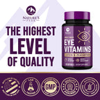 Nature's Peak Eye Vitamins Supplements - 3x Strength Eye Health
