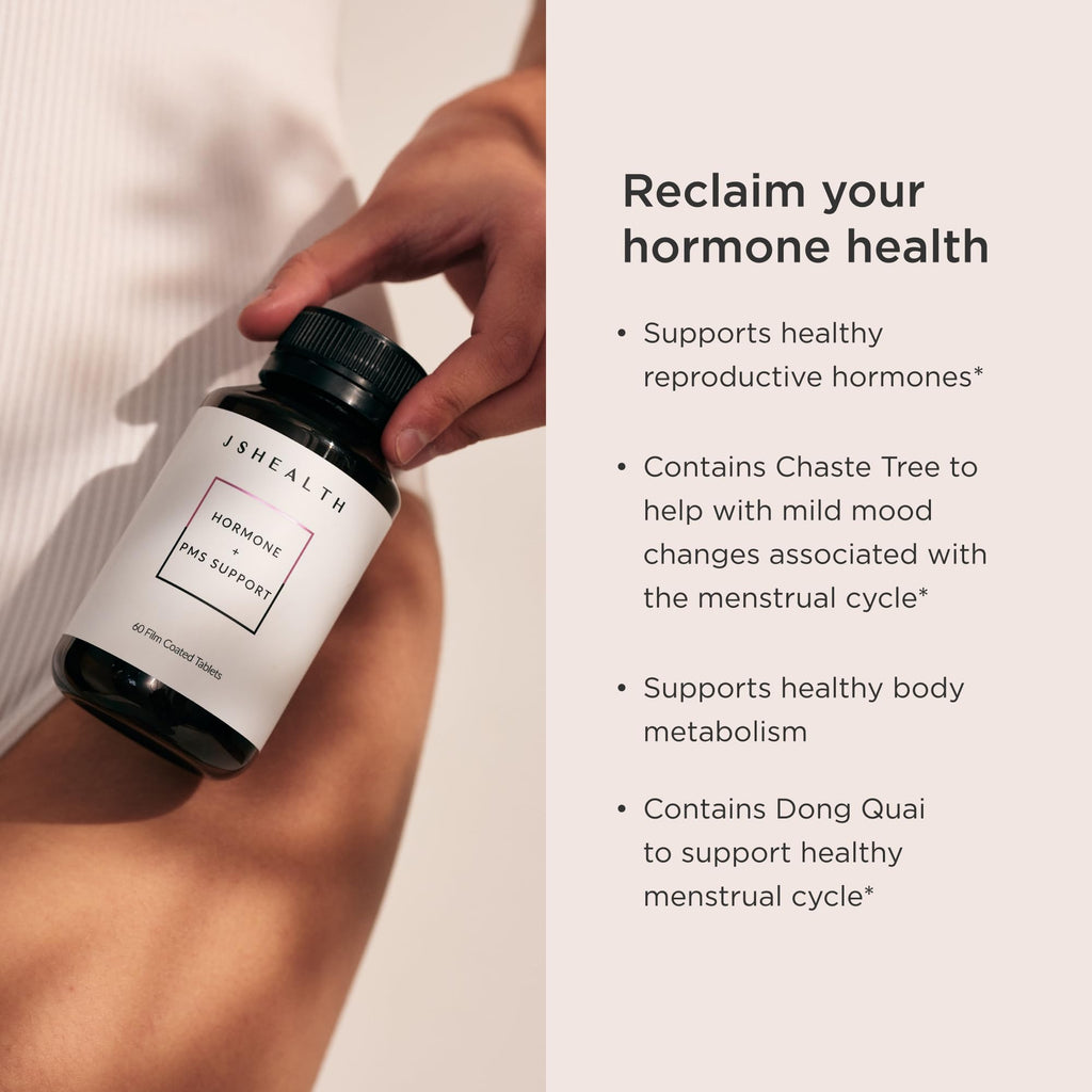 JSHealth Vitamins Hormone Balance & PMS Support - 60 Tablets - image 2