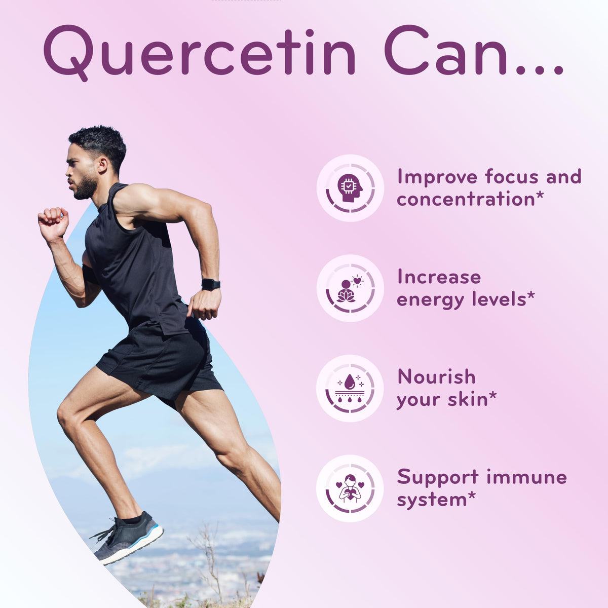Clear Formulas Quercetin 500mg Capsules - 200 Servings - image 5