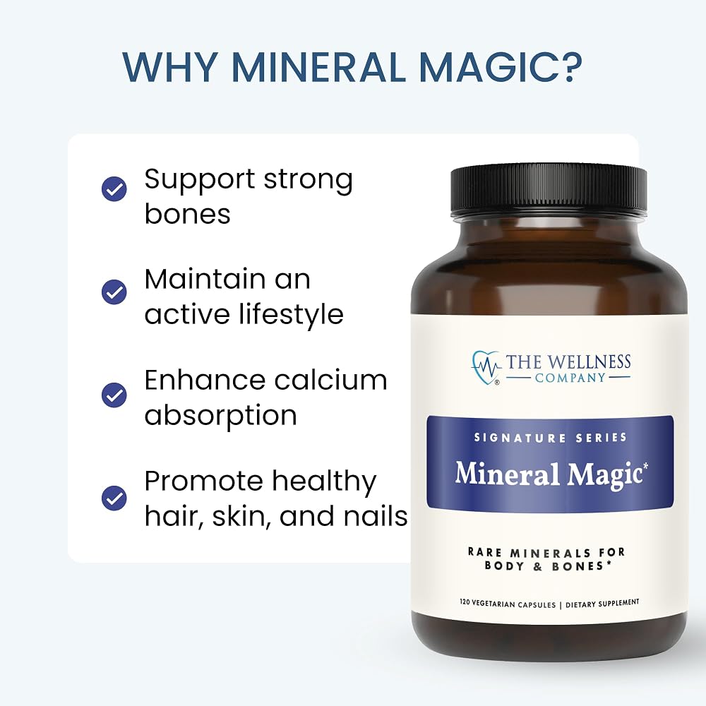 The Wellness Company Strong Bones Supplement - Parent