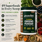 Greens First Original Greens Powder - 49 Superfoods - Organic Fruits - image 5