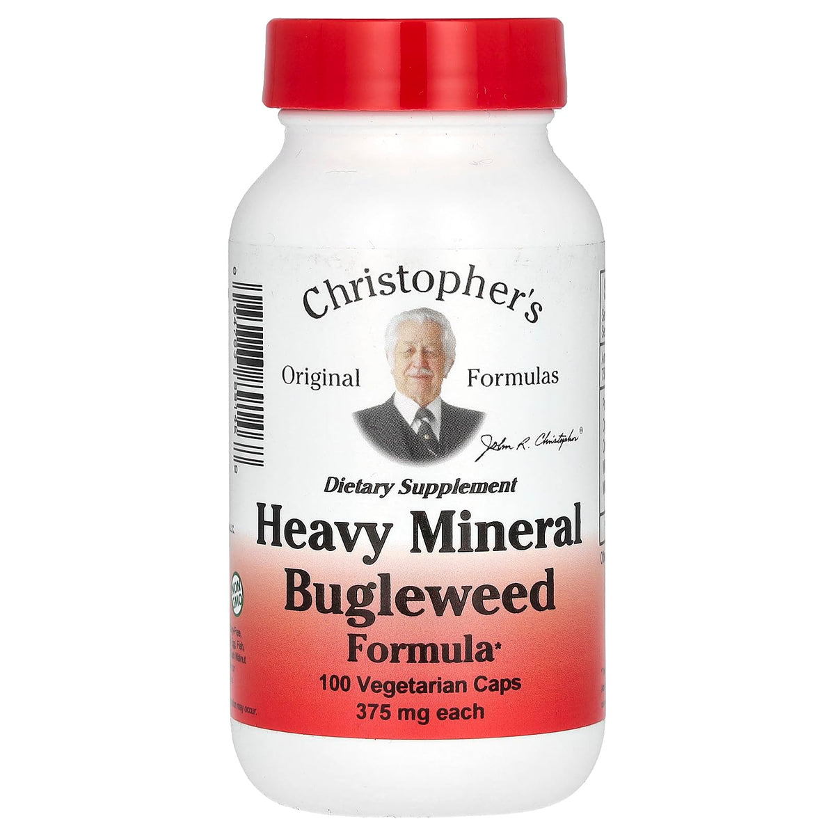 Christopher's Original Formulas Heavy Mineral Bugleweed - 100 Capsules