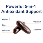 Carlson ACES + Zn Multivitamin with Zinc - 120 Softgels - image 4