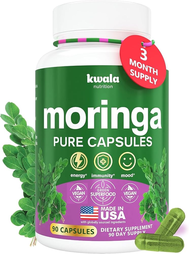 Kwala Nutrition Moringa Capsules - 90 Capsules