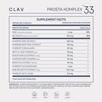 CLAV Prostate Health Supplement Saw Palmetto - 120 Capsules - image 8