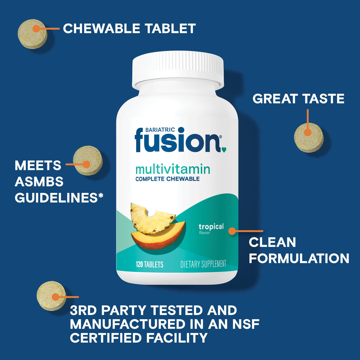 Bariatric Fusion Complete Chewables