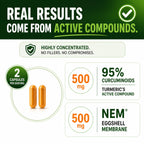 HCL Herbal Code Labs Turmeric Curcumin 95% Extract Collagen - 60 Capsules - image 4