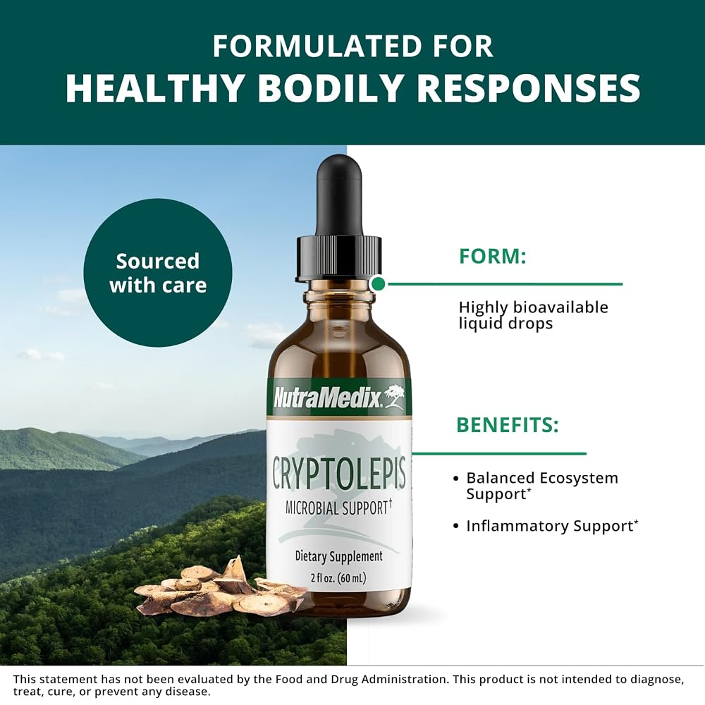 NutraMedix Cryptolepis Liquid Supplement for Immunity Support - 2 Fl Oz - image 2