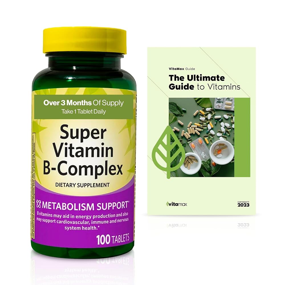 Generic Spring Valley Super Vitamin B-Complex Tablets - 250 Count