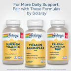 SOLARAY Vitamin B Complex 100mg - 50 Vegetarian Capsules - image 6