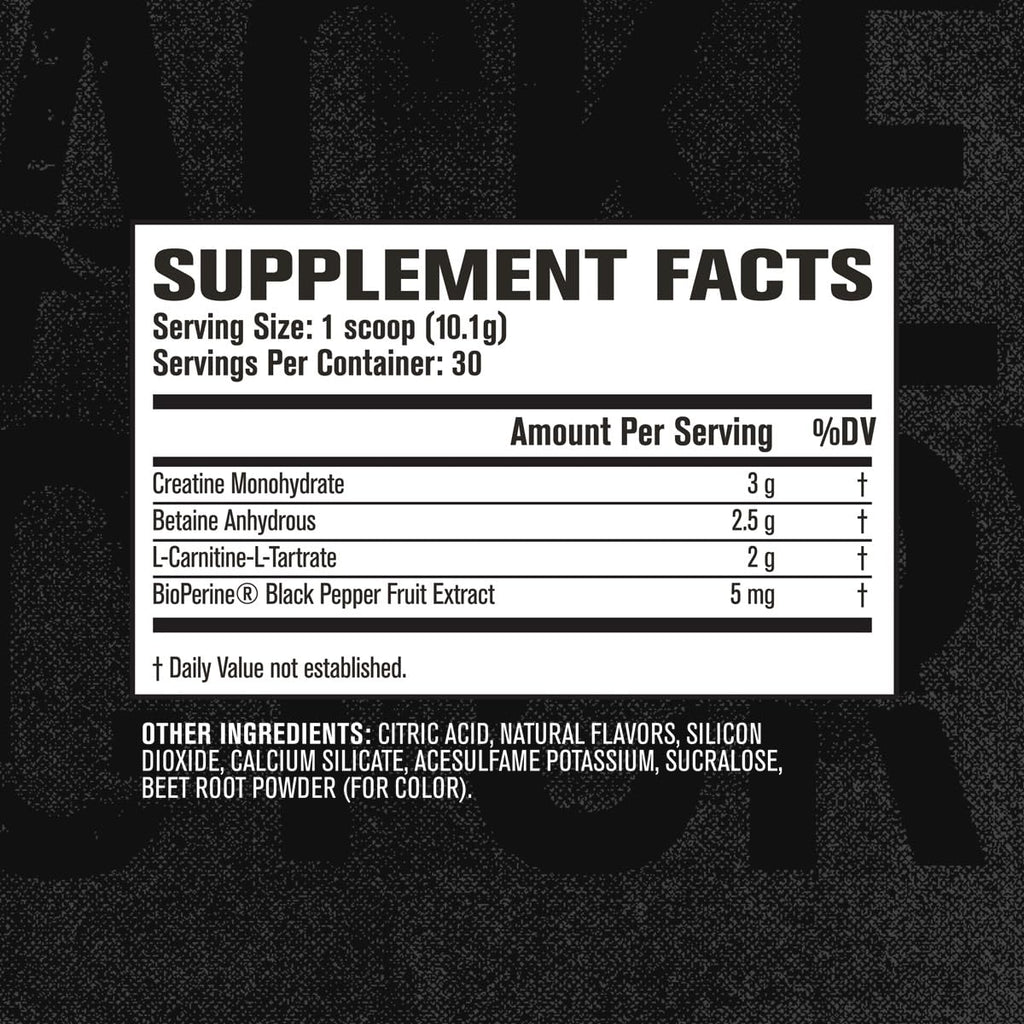 Jacked Factory Growth Surge Creatine Post Workout w/L-Carnitine
