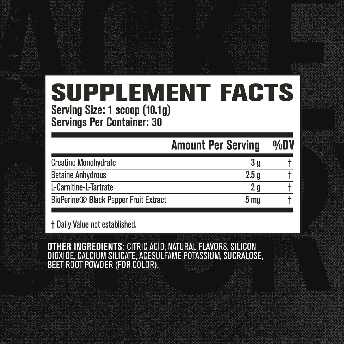 Jacked Factory Growth Surge Creatine Post Workout w/L-Carnitine