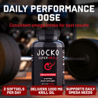 Jocko Fuel Super Krill Oil Omega 3 1000mg - 60 Softgels - image 4