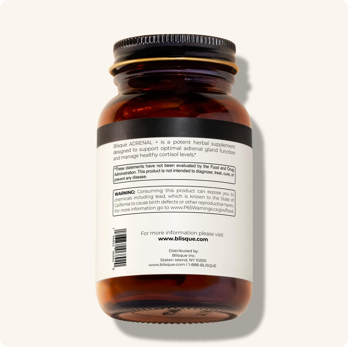 Blisque Adrenal Support Supplement with Ashwagandha - 90 Capsules - image 9