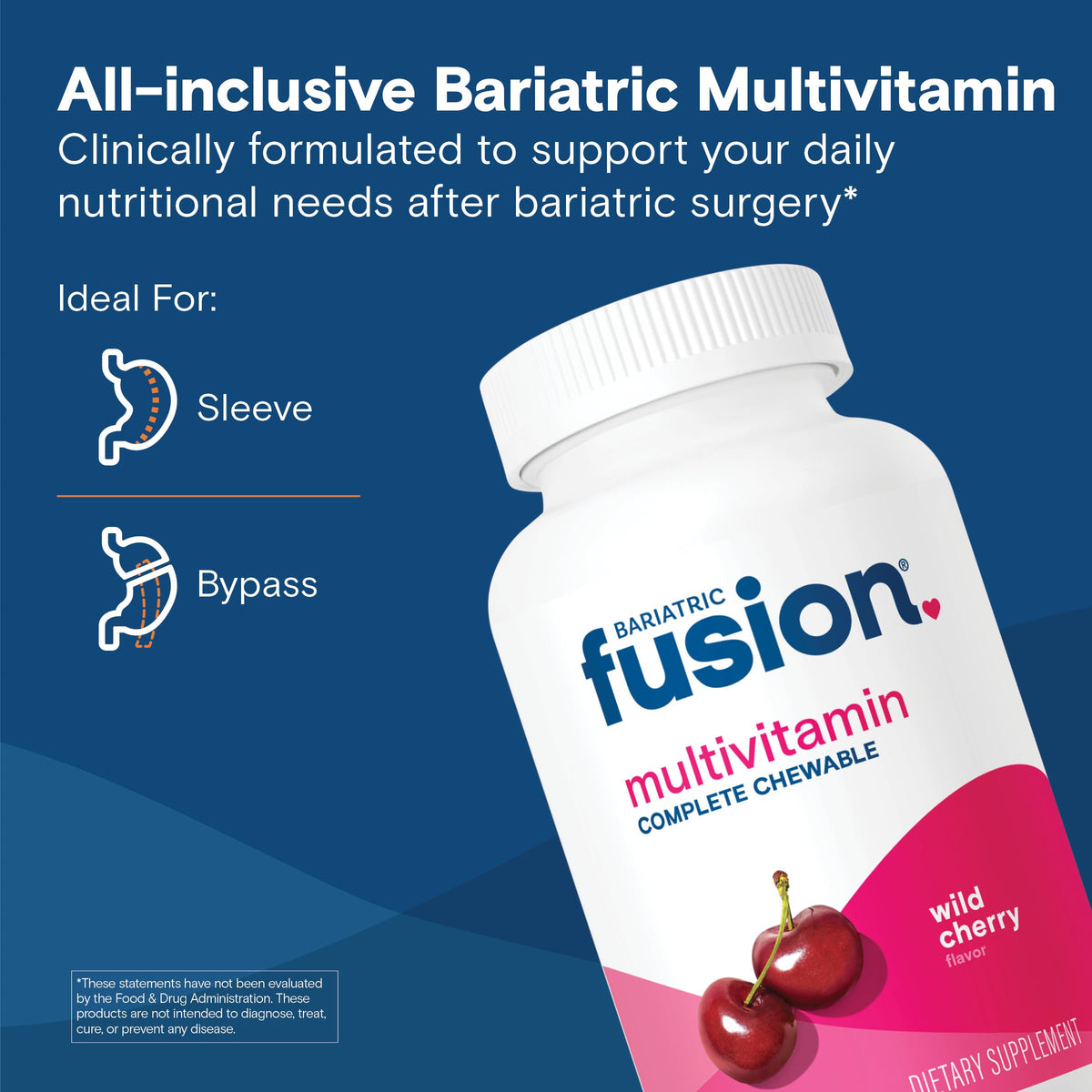 Bariatric Fusion Bariatric Multivitamin with Iron - 120 Tablets - image 2