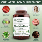 Natural Nutra Chelated Iron Supplement Parent