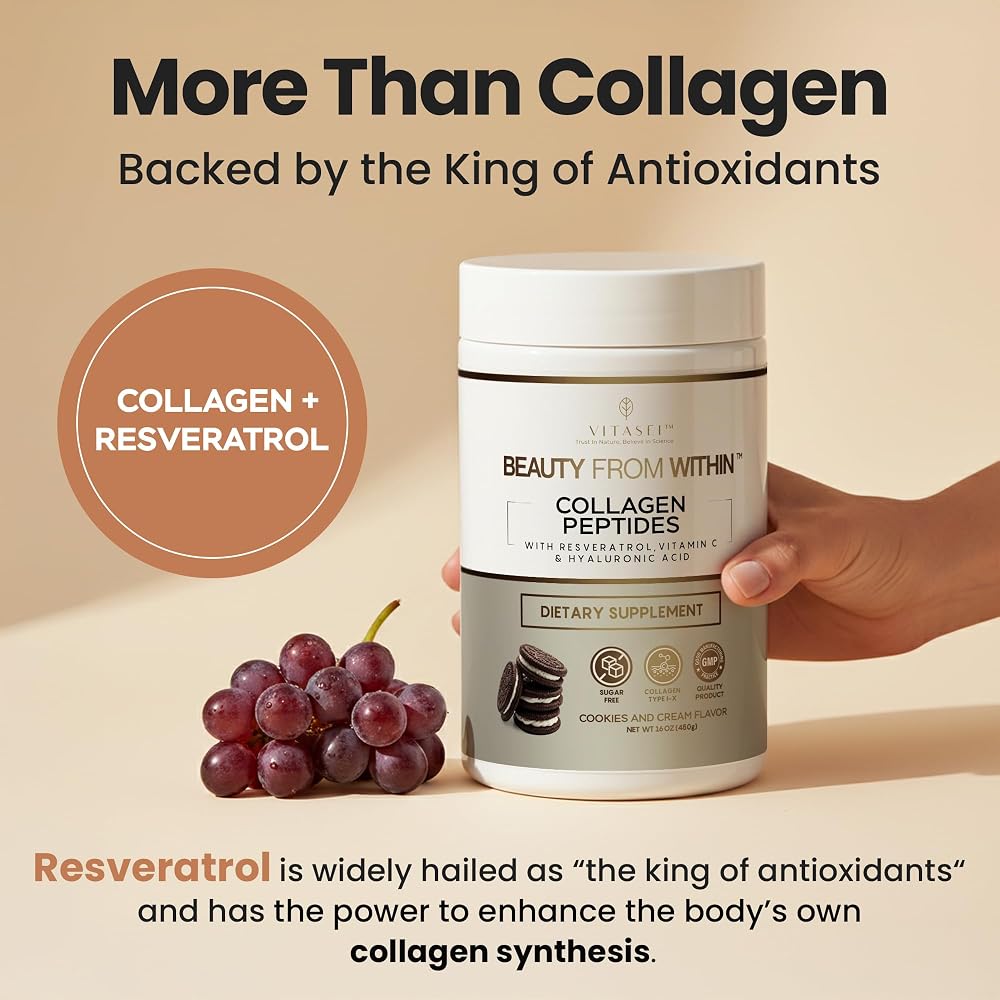 VITASEI Beauty Boost Collagen Peptides Powder