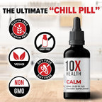 10X Health Calm Drops L-Theanine & GABA - 2.03 Fl Oz - image 6