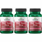 Swanson Organic Traditional Red Yeast Rice 600 mg - 180 Vegetarian Capsules