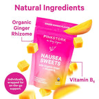Pink Stork Organic Peppermint & Ginger Lozenges for Nausea - 60 Count - image 3
