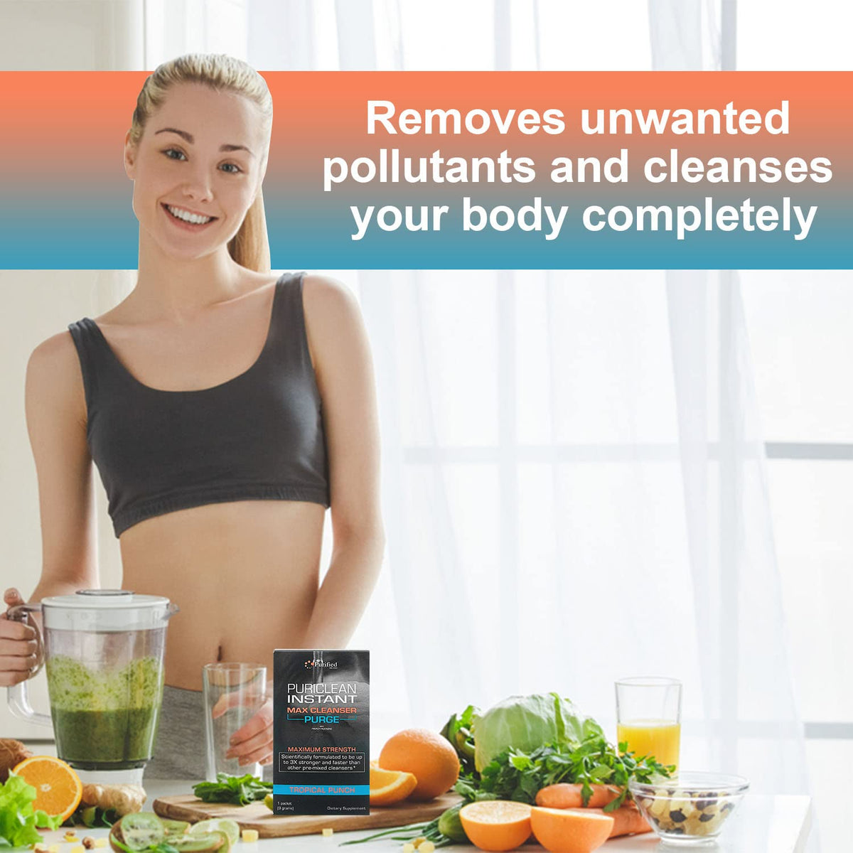 Wellgenix Puriclean Instant Max Cleanser Purge - Detox Cleansing - image 5