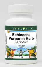Terravita Echinacea Purpurea Herb 10:1 Extract Powder - 1 oz