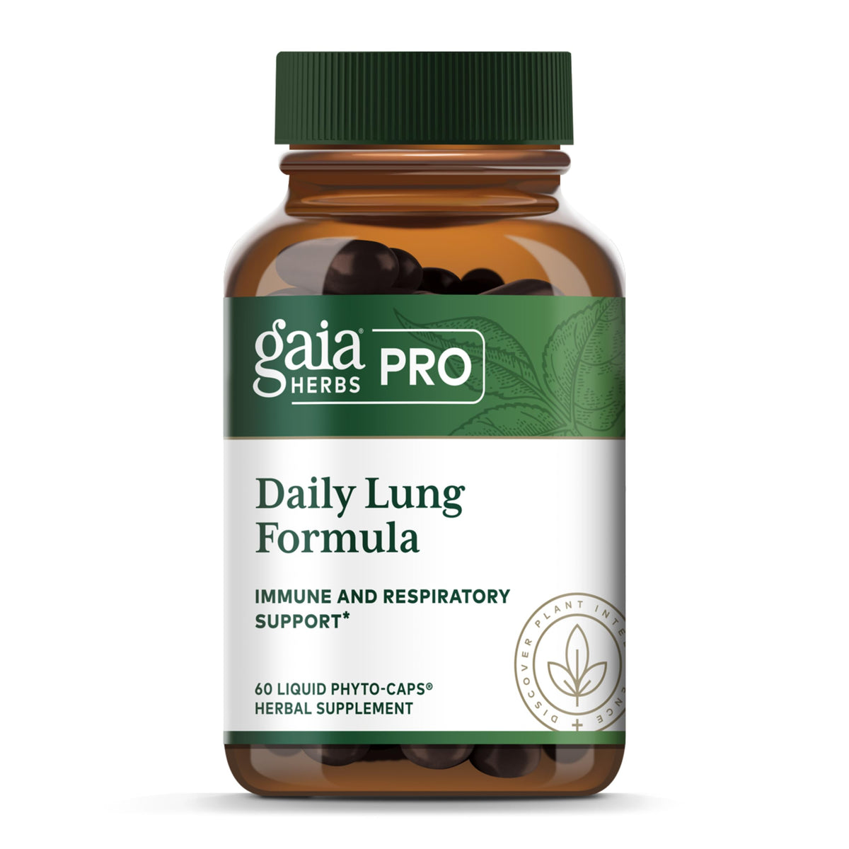 Gaia Herbs PRO Daily Lung Formula - 60 Vegan Capsules
