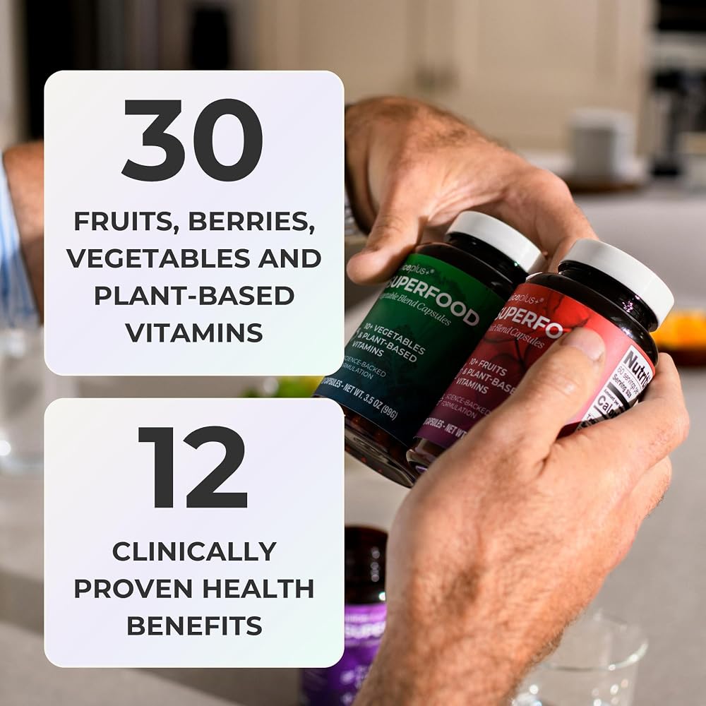 Juice Plus+ Fruit & Vegetable Blend - 120 Capsules (2 Pack) - image 2