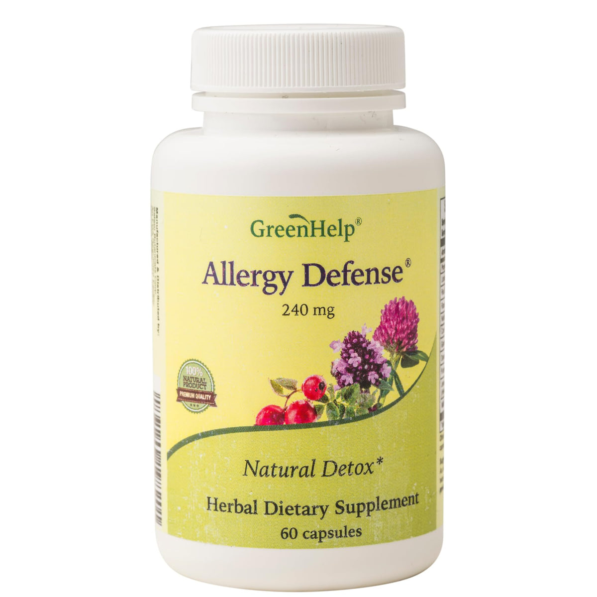 Green Help Allergy Defense Capsules - 60 Capsules