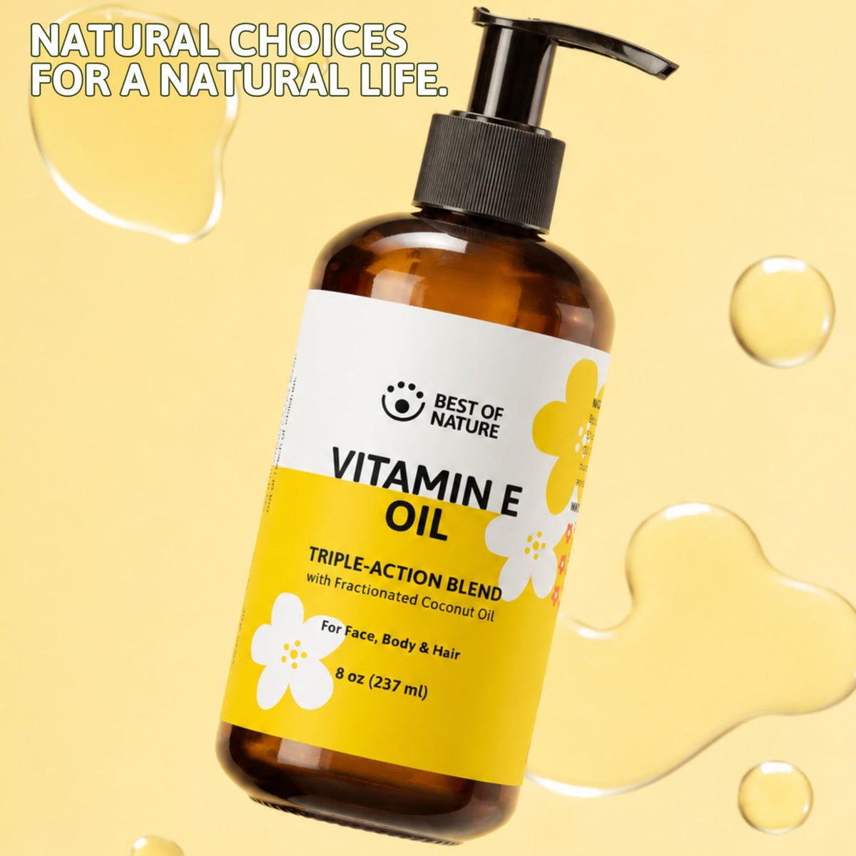 Best of Nature Vitamin E Oil 28,000 IU with Coconut - 2 Fl Oz - image 4