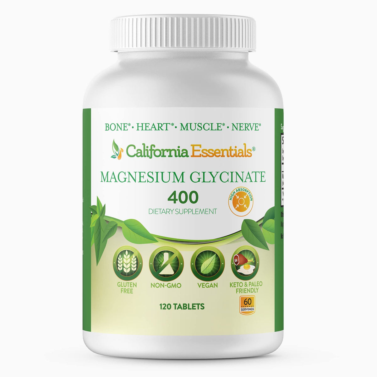 California Essentials Magnesium Glycinate 400 - Chelated