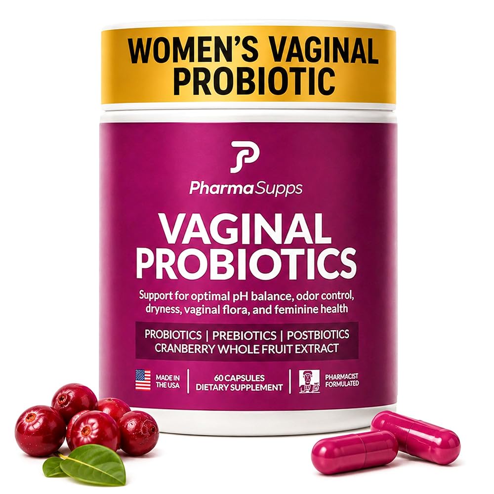 PharmaSupps Women's Probiotic 50 Billion CFU - 60 Capsules