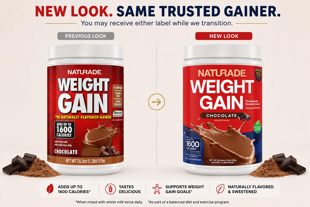 Naturade Weight Gain Nutrition Drink Mix Chocolate - 20.3 oz - image 2