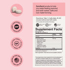 Sandland Stay Asleep Plus Melatonin Sleep Supplement - 30 Capsules - image 2