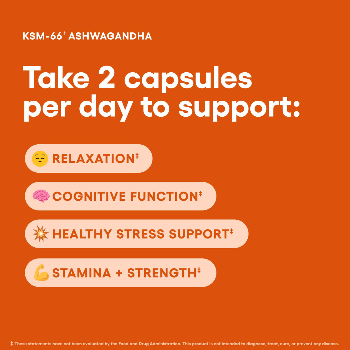 Physician's CHOICE KSM-66 Ashwagandha Root Extract 1000mg - 60 Capsules - image 3