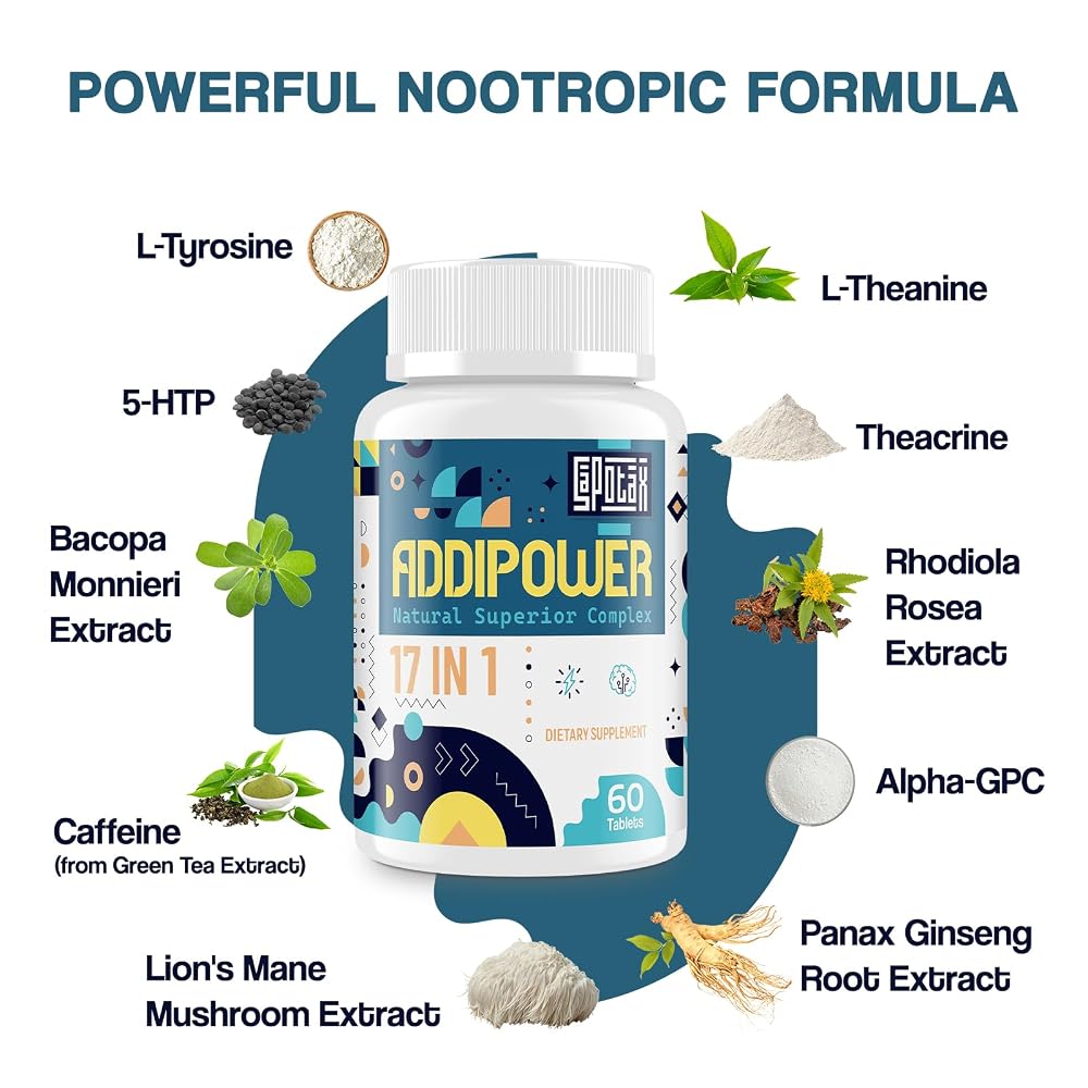 Sapotax 17-in-1 Brain Supplement with Herbal Extracts