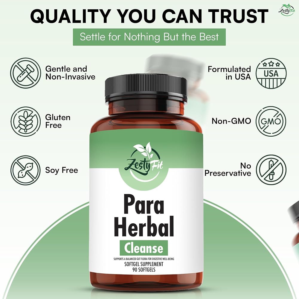 zestyfit para Purge Herbal Softgels - 90 Softgels - image 6