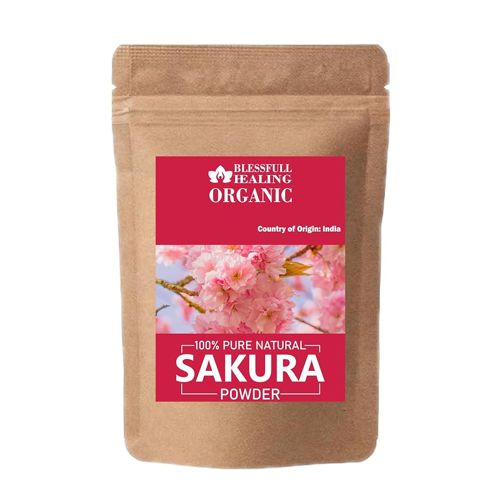 Blessfull Healing Organic Sakura Powder 100% Pure Natural 200 Gram /