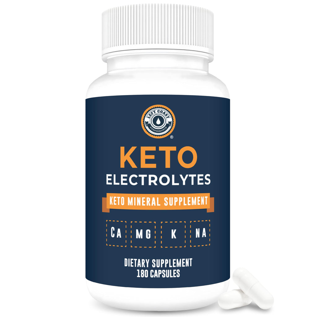 Left Coast Performance Keto Electrolyte Supplement - 180 Capsules