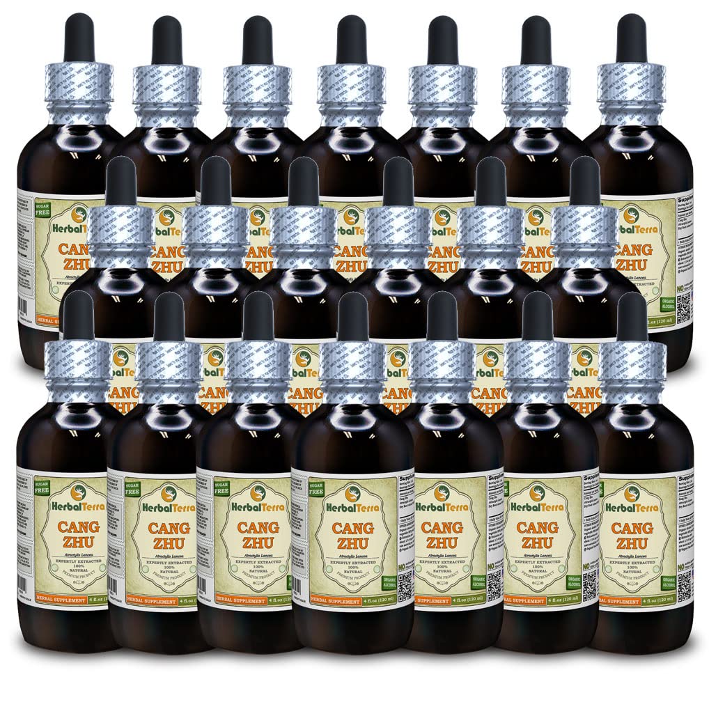 Herbal Terra LLC Cang Zhu, Atractylodes (Atractylis Lancea) Tincture