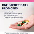 Metagenics PlusOne Prenatal Vitamins with DHA & Folate - 30 Packets - image 2
